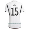 Camiseta de fútbol Alemania Sule 15 Primera Equipación Mundial 2022 - Hombre